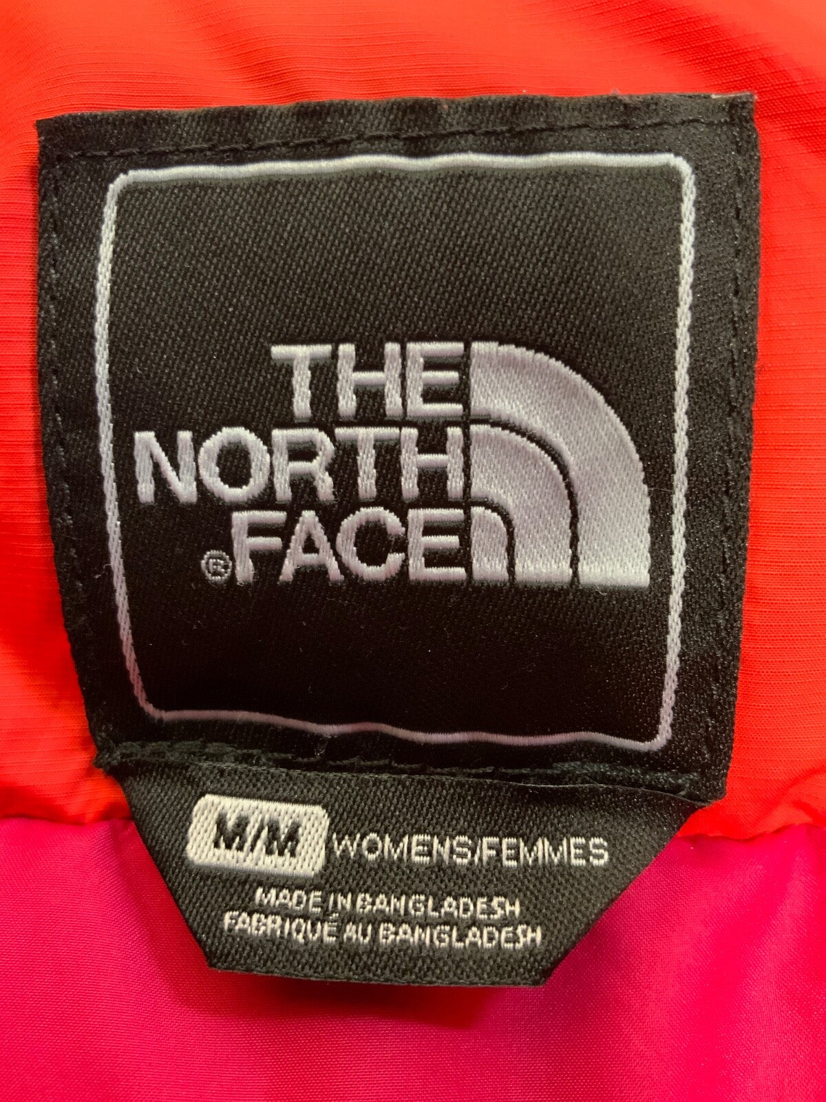The North Face 700 Down Women's Puffer Vest Medium Pink Full Zip