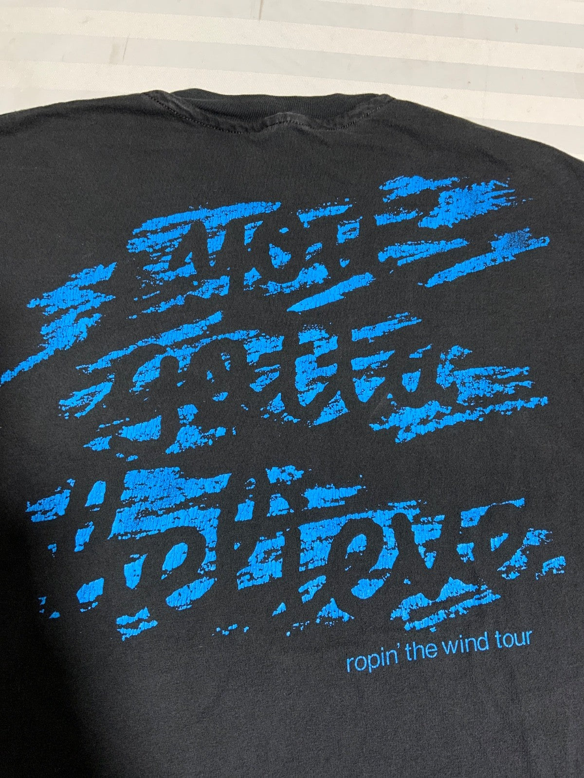 Vintage Garth Brooks T-Shirt XL You Gotta Believe 1991 Roping The Wind Tour 90s