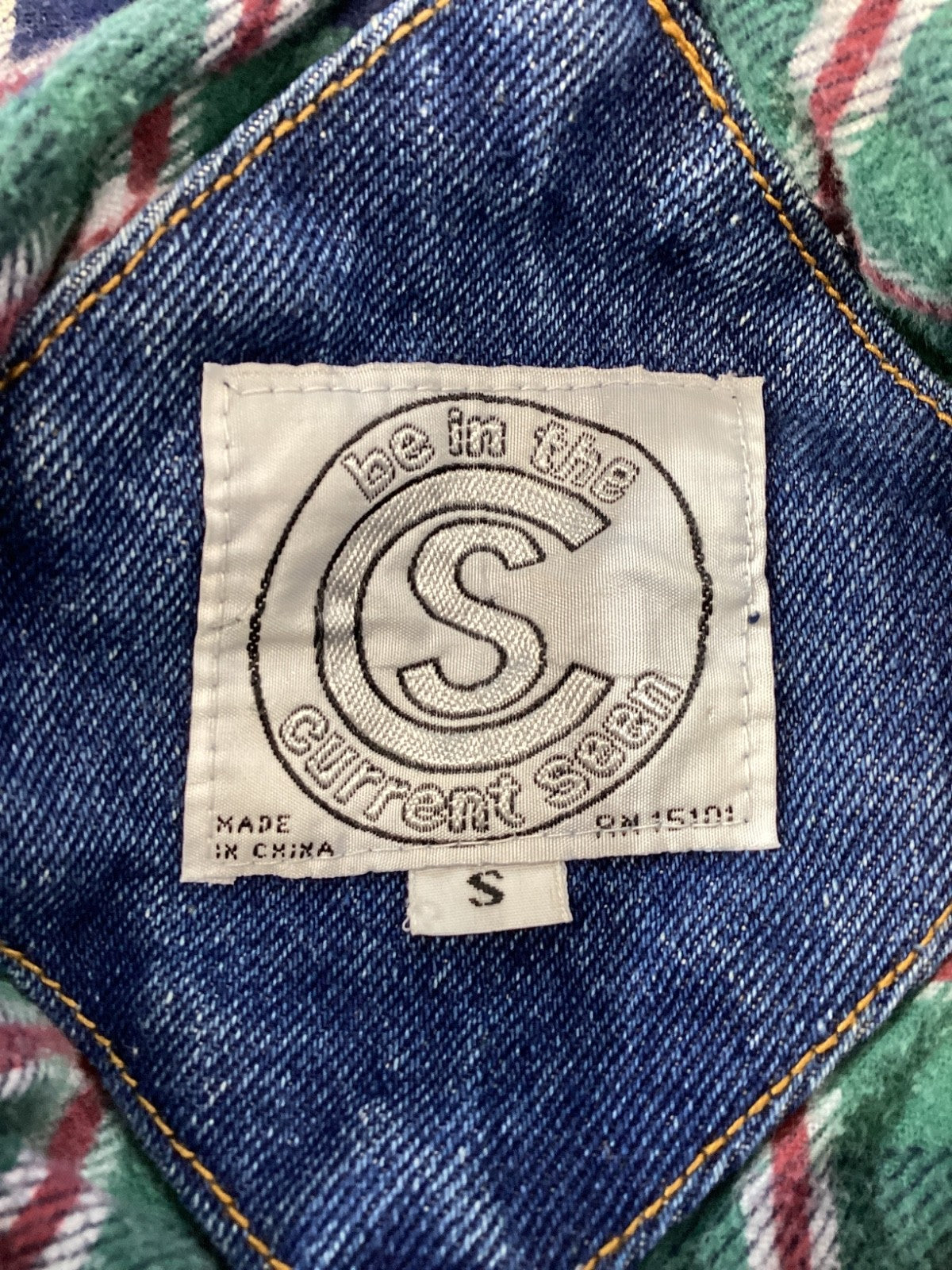 Vintage 1990s Women’s Denim Jacket Women's Size Small Blue Lined Bomber