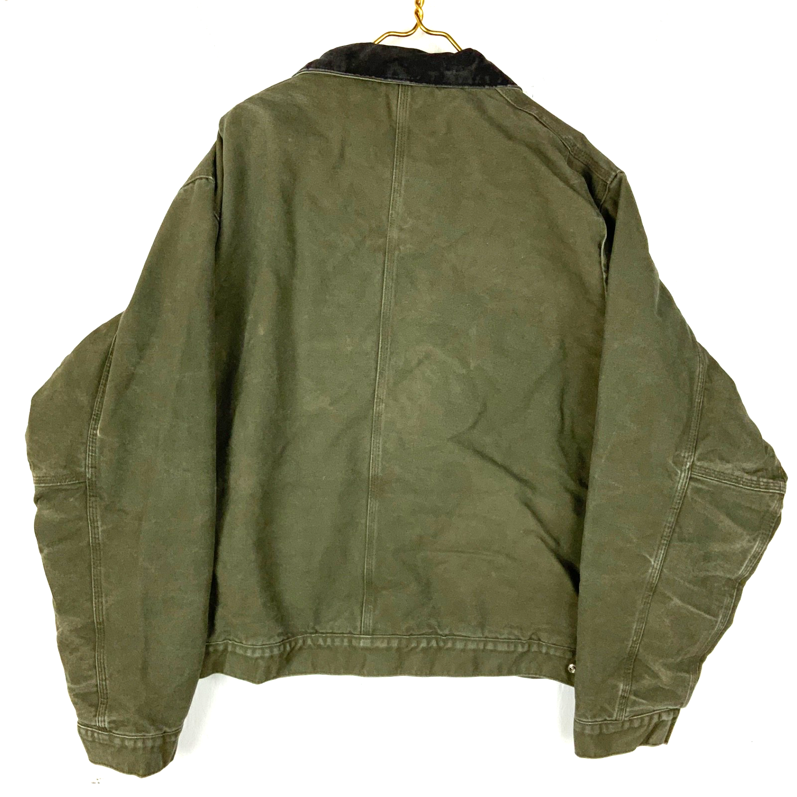 Carhartt Detroit Jacket 2XL Full Zip Sherpa Lined Work Wear J297 ARG