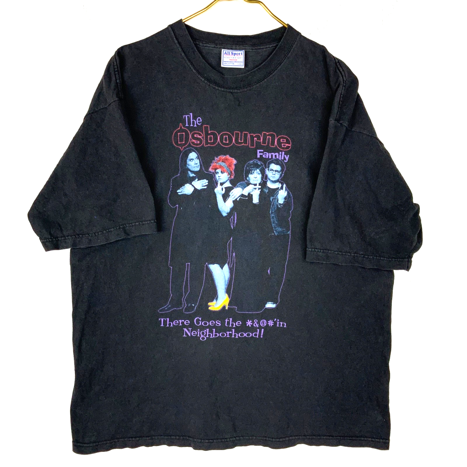Vintage The Osbourne Family T-Shirt Large Tv Show Ozzy Osbourne Y2K
