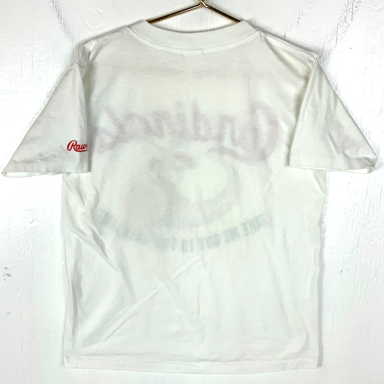 Vintage Arizona Cardinals T-shirt Large Mlb Take Me Out To The Ball Game 1990