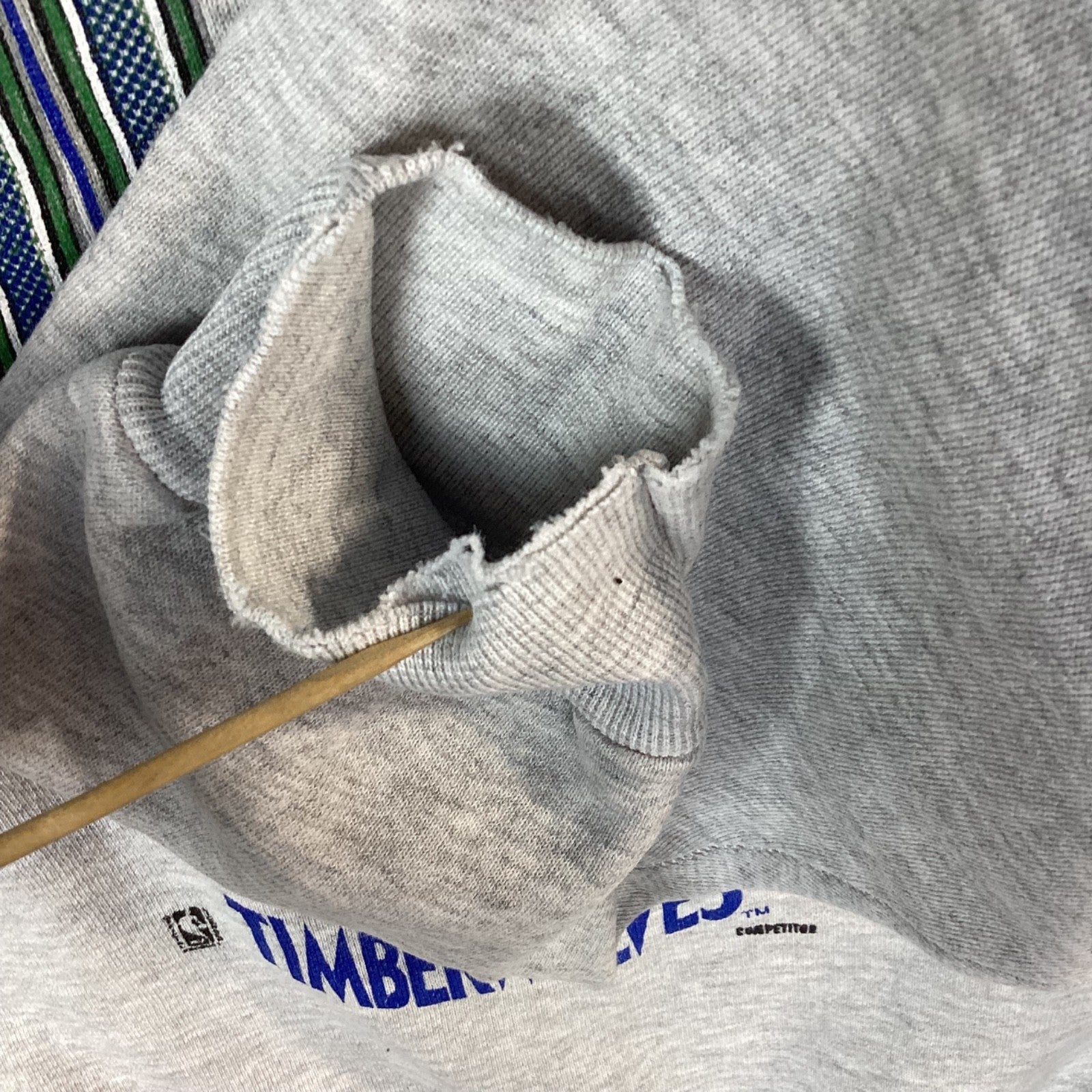Vintage Minnesota Timberwolves Sweatshirt Crewneck XL Gray Made In Usa Nba