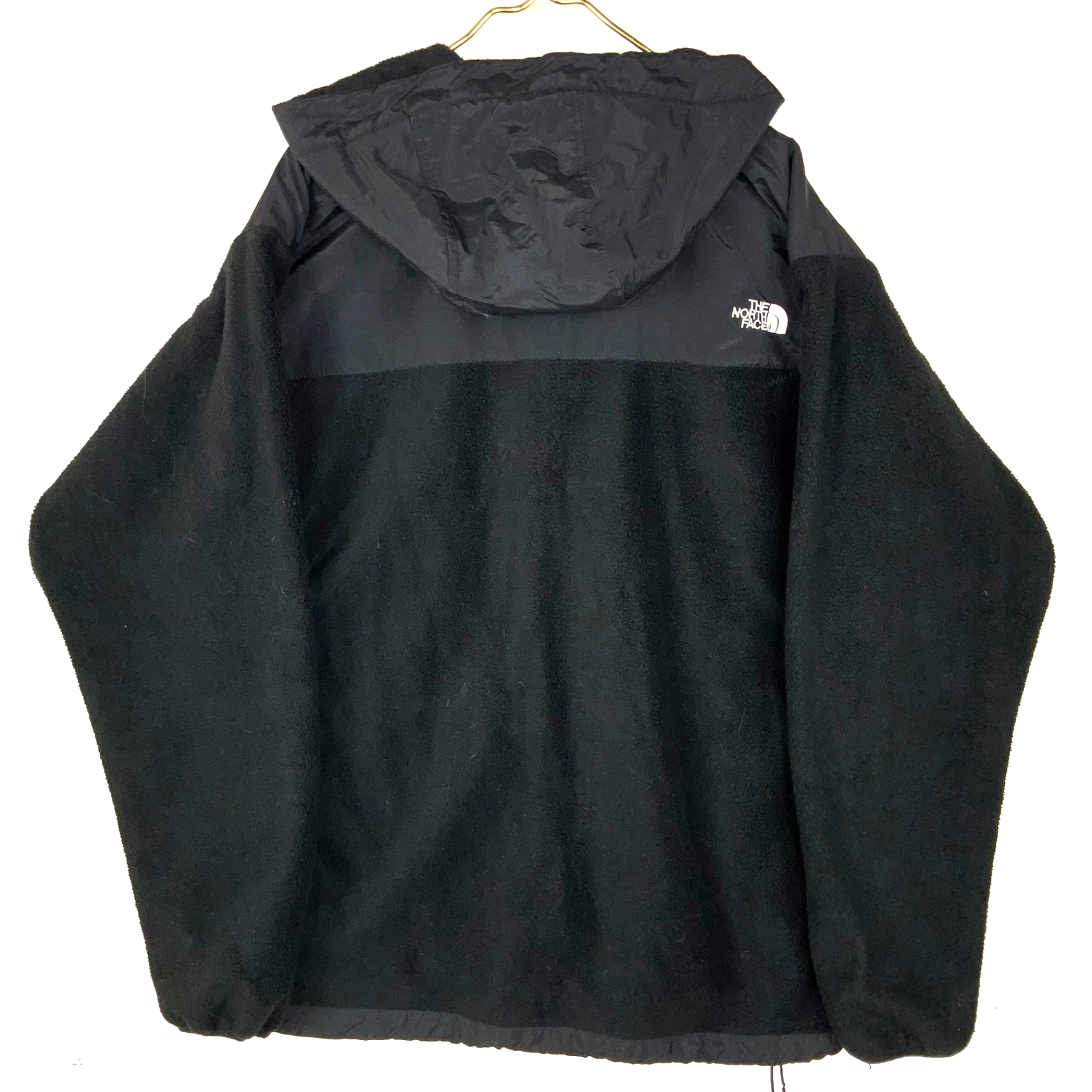 The North Face Denali Fleece Sweater Jacket Women’s 2XL Black Hooded Full Zip