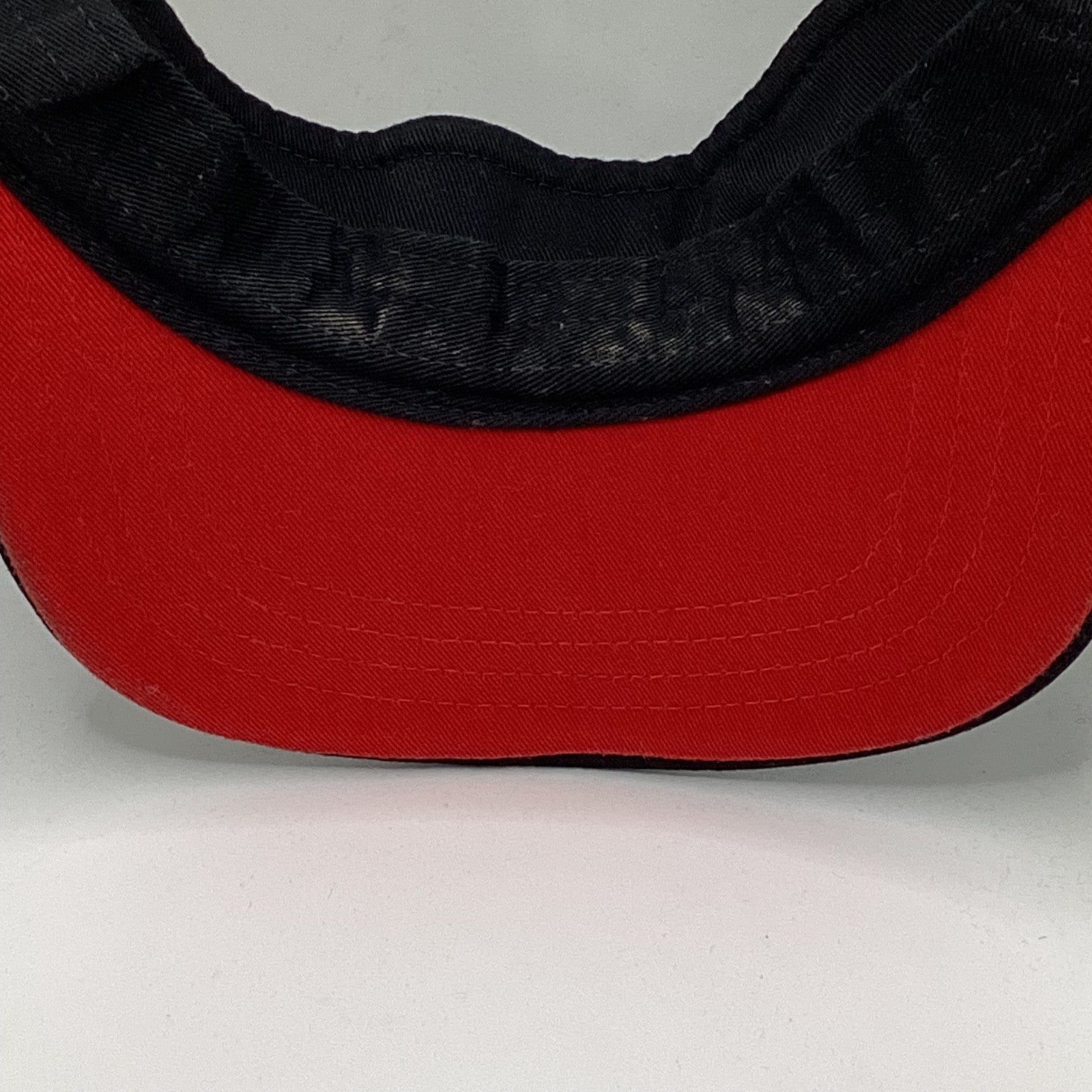 Vintage Polo Ralph Lauren Black Visor Hat Cap Adjustable Made In Usa