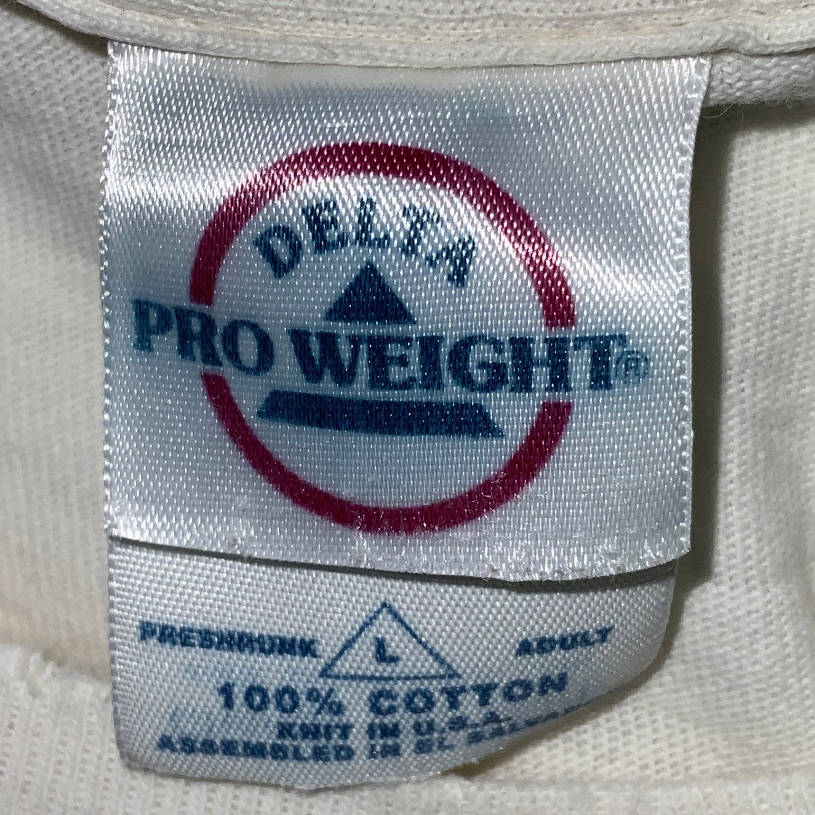 Vintage Kim’s Fable T-Shirt Large White Music Delta Pro Weight