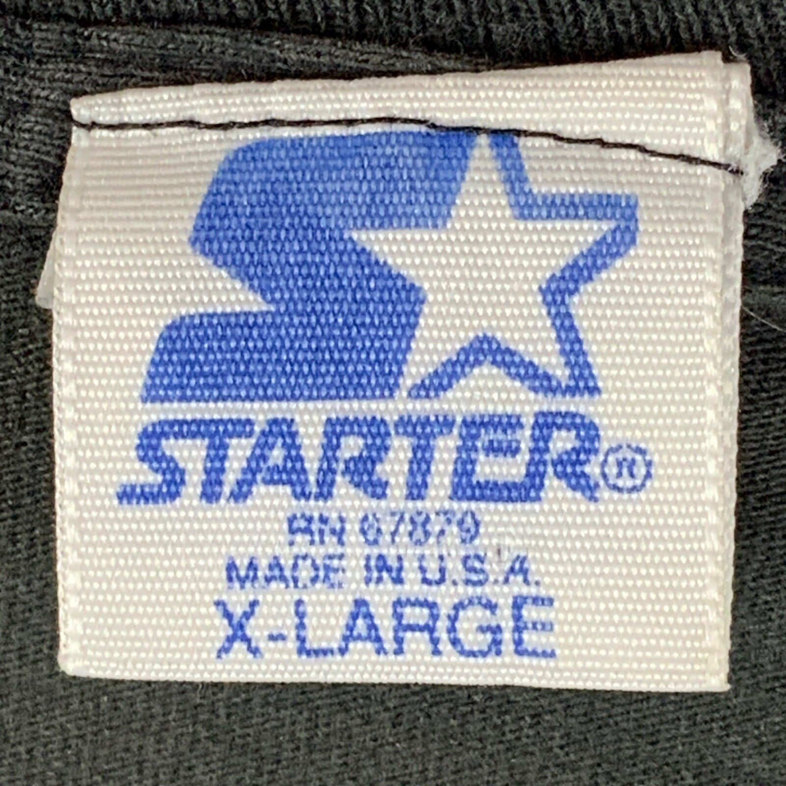 Vintage Chicago Cubs Starter T-shirt XL Black Made Usa Single Stitch Mlb 1990s