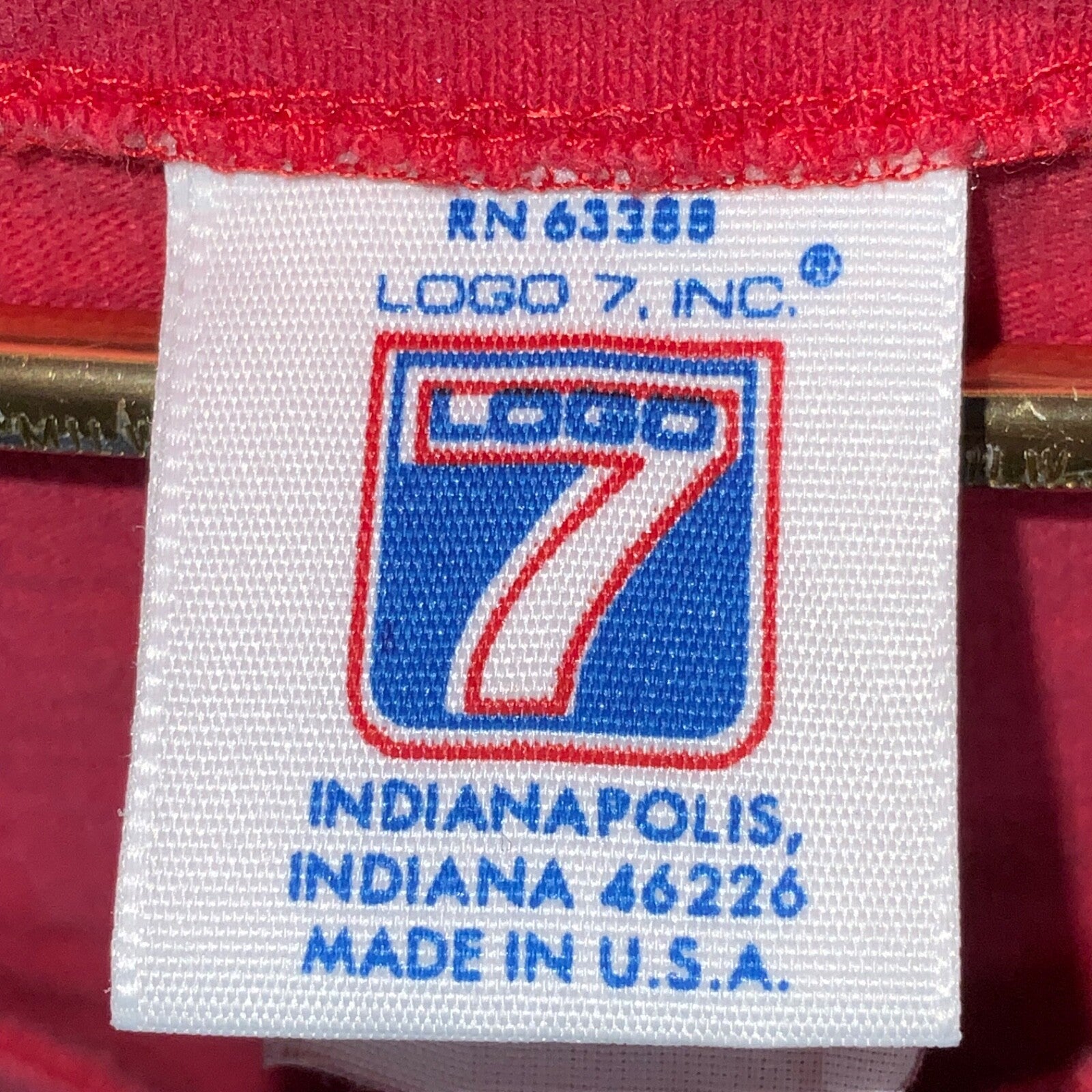 Vintage Cincinnati Reds Logo 7 Jersey T-Shirt XL Made Usa 1991 Mlb Baseball 90s