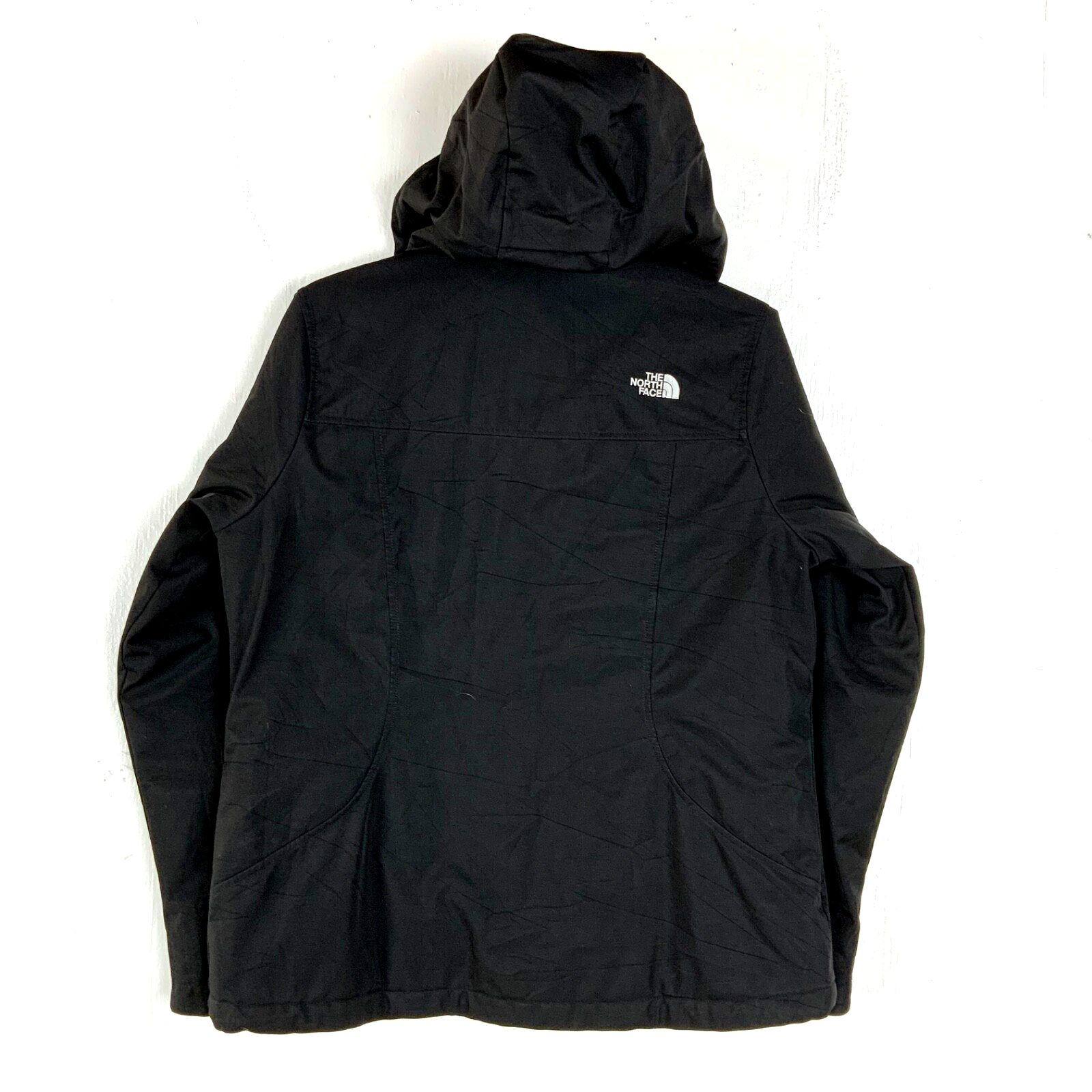 The North Face Women's Jacket Size XL Black Full Zip Insulated Windbreaker