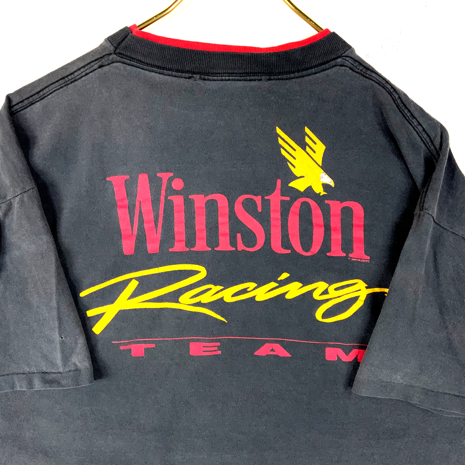 Vintage Winston Racing Team T-shirt Large Single Stitch 1992 Made In Usa