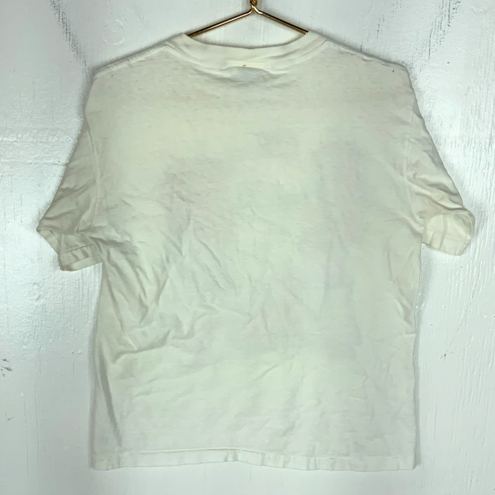 Vintage Will Clark San Francisco Giant T-shirt Large 1990 Mlb Single Stitch