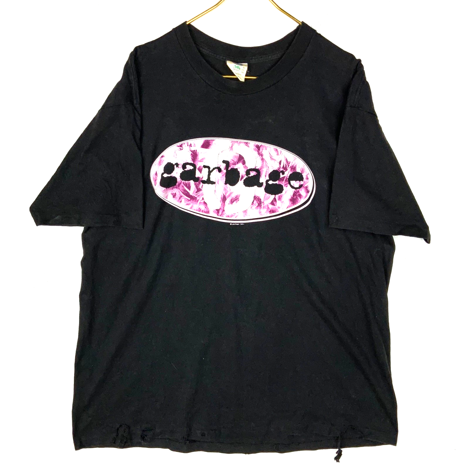Vintage Garbage Winterland T-Shirt XL Black Made Usa Rock Band Single Stitch 90s