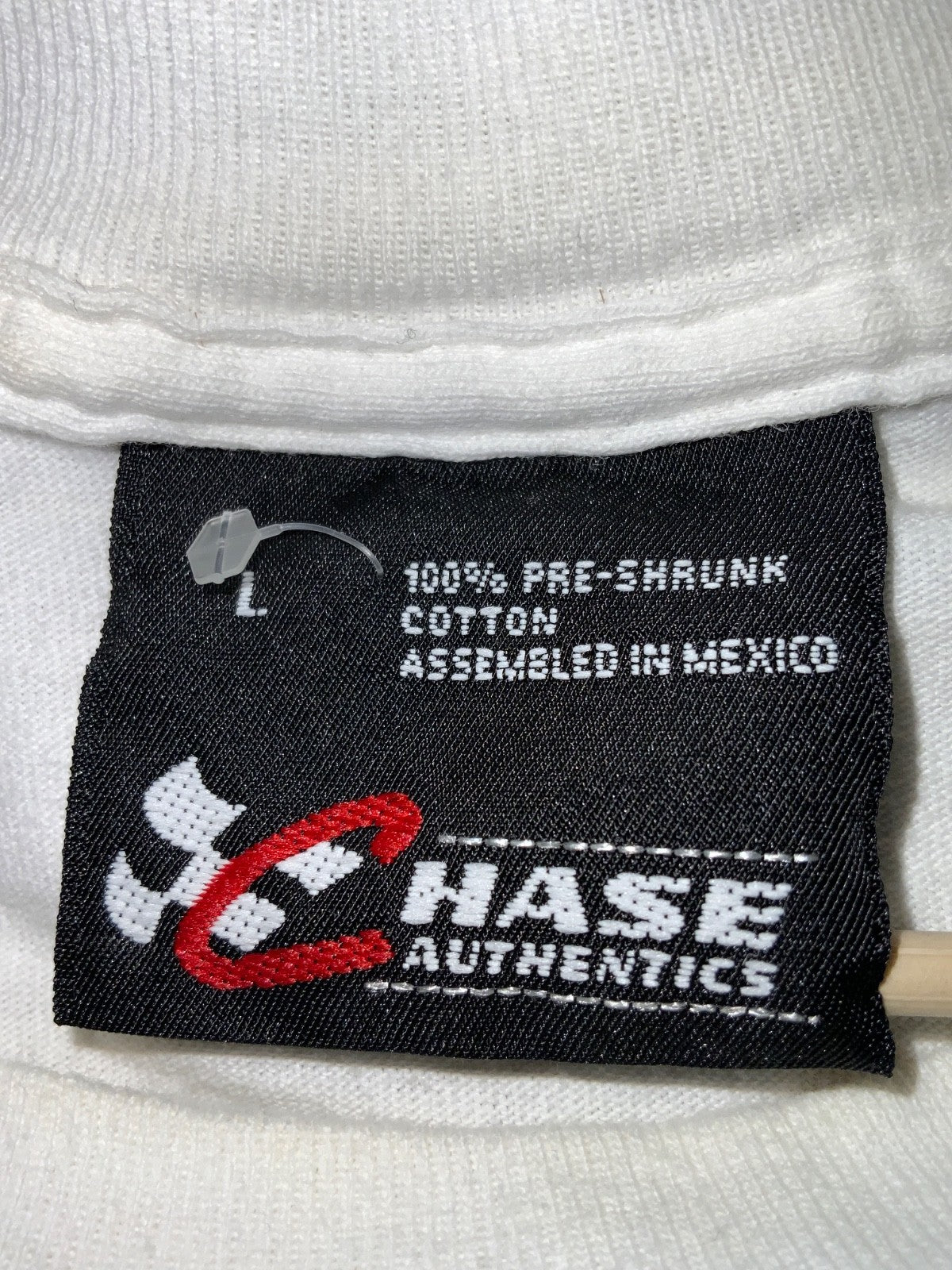 Vintage Dale Earnhardt Chase T-shirt Large White Nascar Camouflage