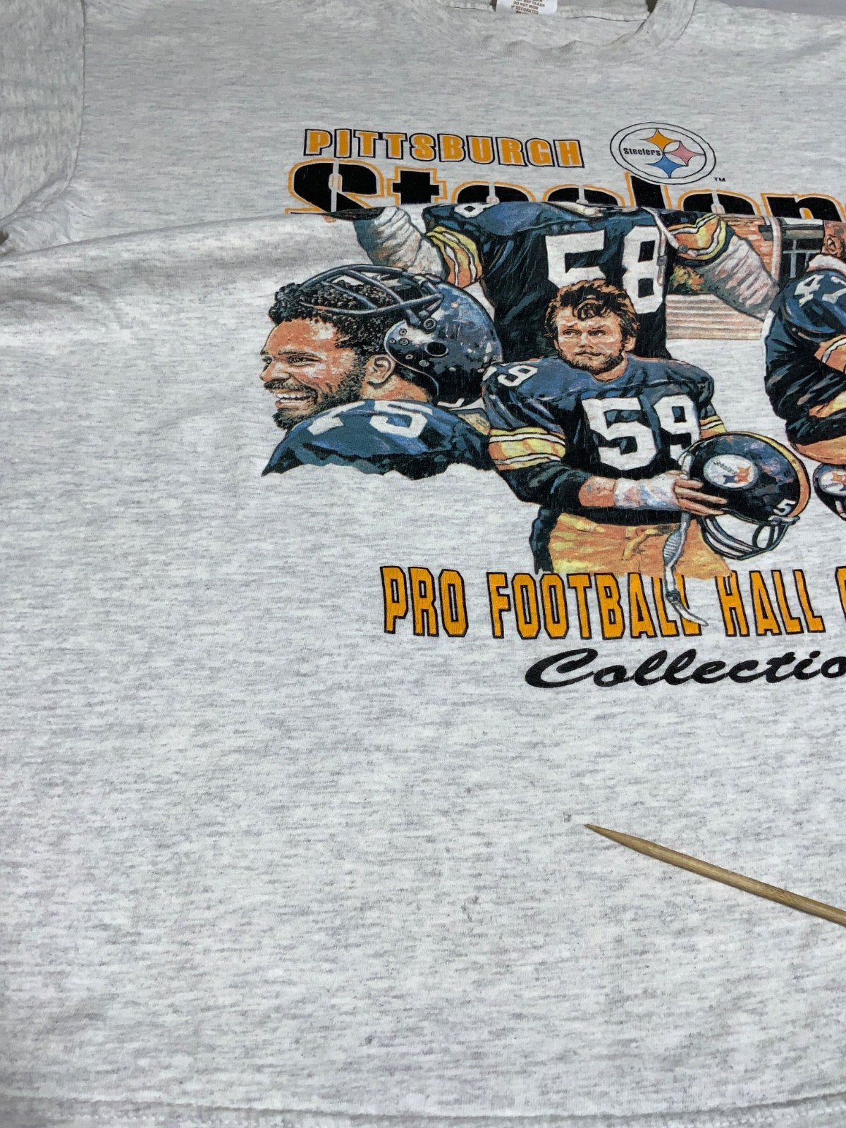 Vintage Pittsburgh Steelers T-Shirt 2XL Nfl Pro Football Hall Of Fame