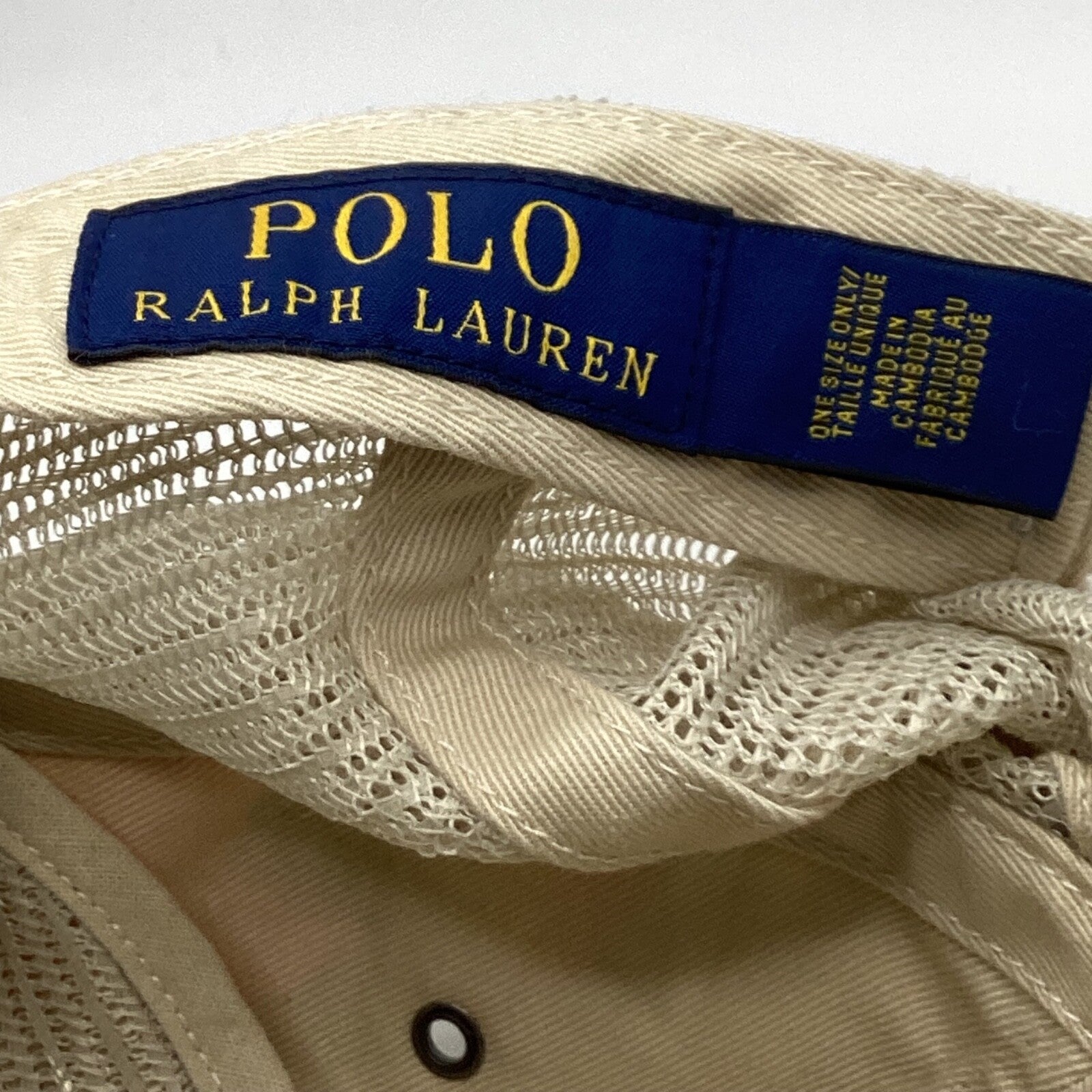 Polo Ralph Lauren Floral Mesh Hat Cap Adjustable Hawaiian