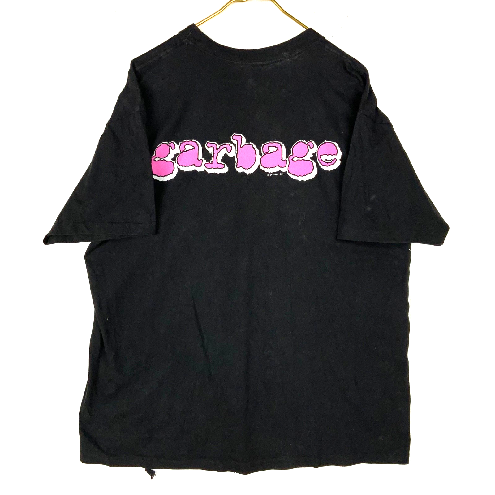 Vintage Garbage Winterland T-Shirt XL Black Made Usa Rock Band Single Stitch 90s