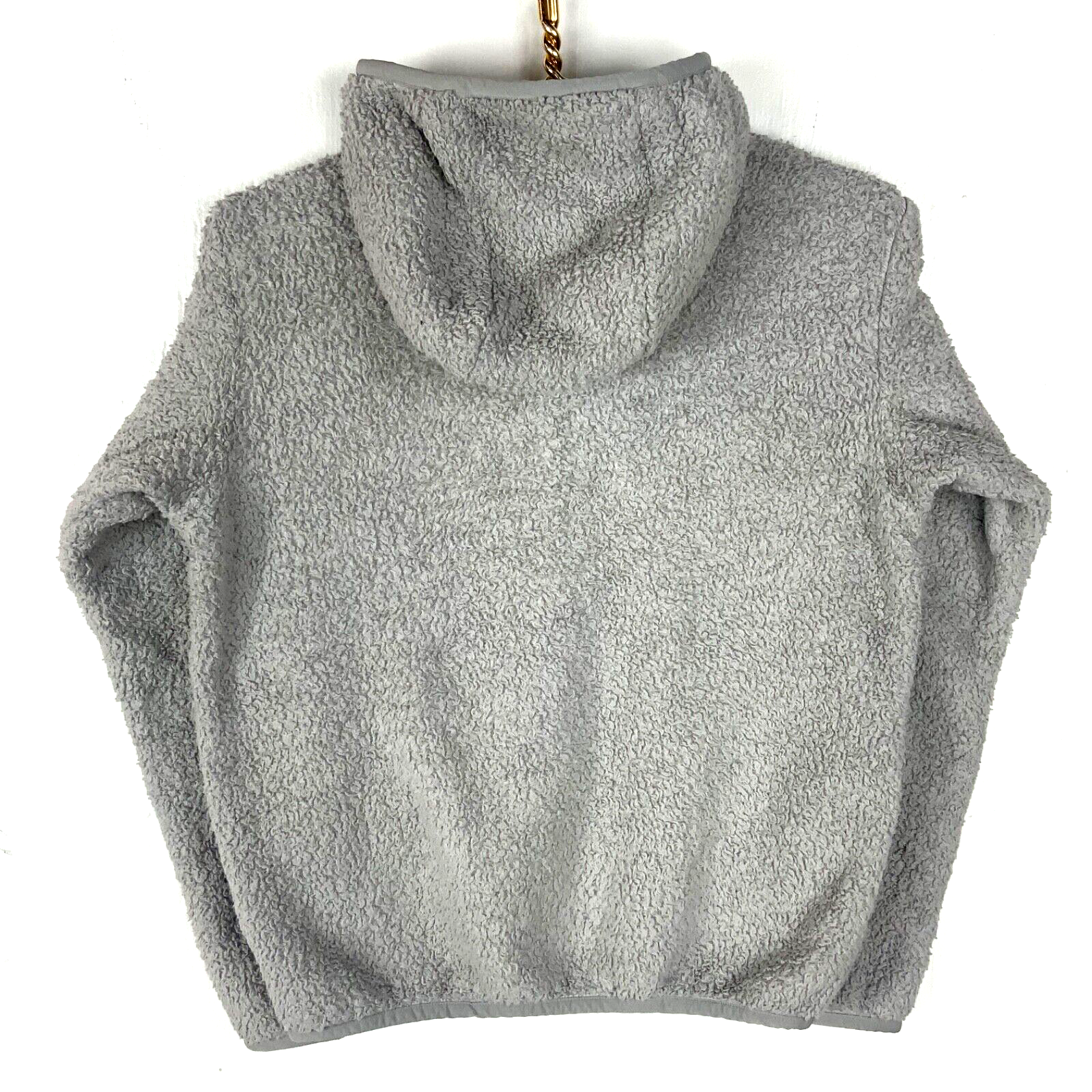 Patagonia Los Gatos Fleece Sweater Jacket Women’s Small Gray 1/4 Zip