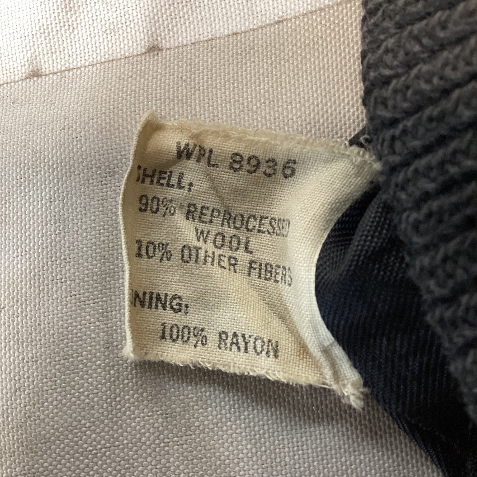 Vintage Delong Womens Leather Wool Varsity Jacket Small Black Made in Usa 60s