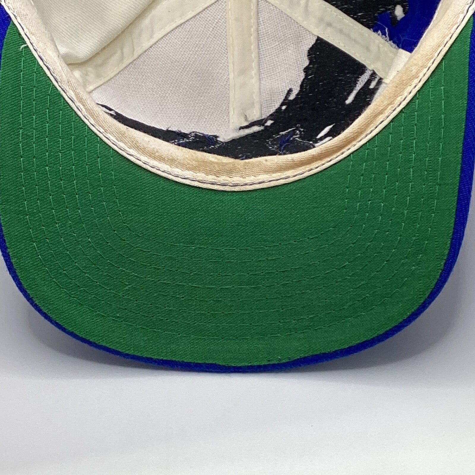 Vintage Indianapolis Colts Logo Athletic Splash Snapback Hat Cap Adjustable Nfl