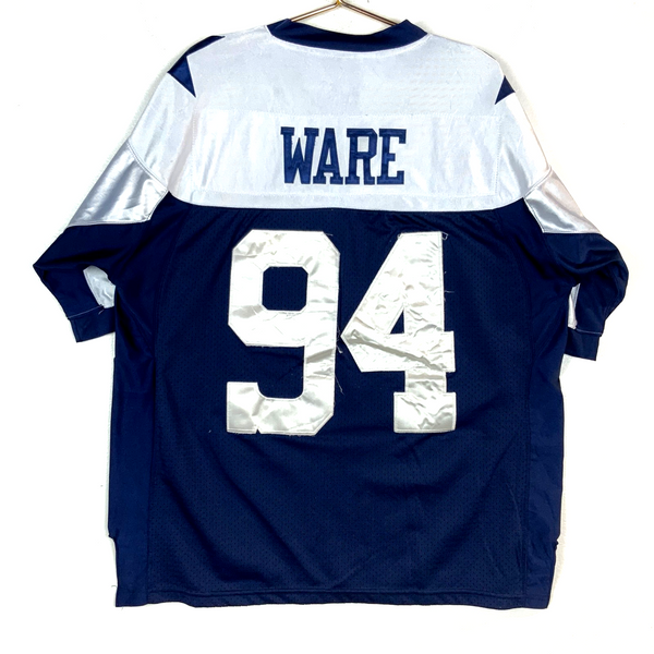 Vintage Dallas Cowboys Jersey Size 50 Reebok DeMarcus Ware Blue Nfl