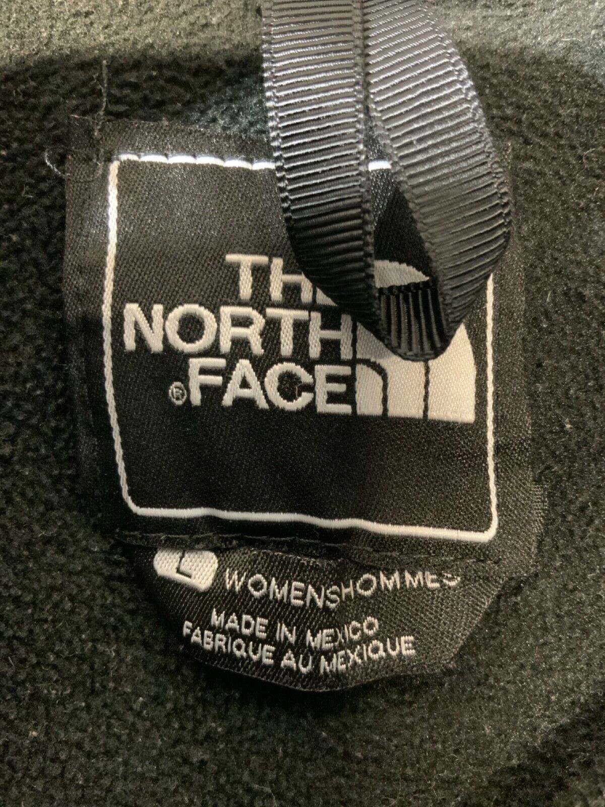 The North Face Denali Fleece Sweater Jacket Women’s Large Black