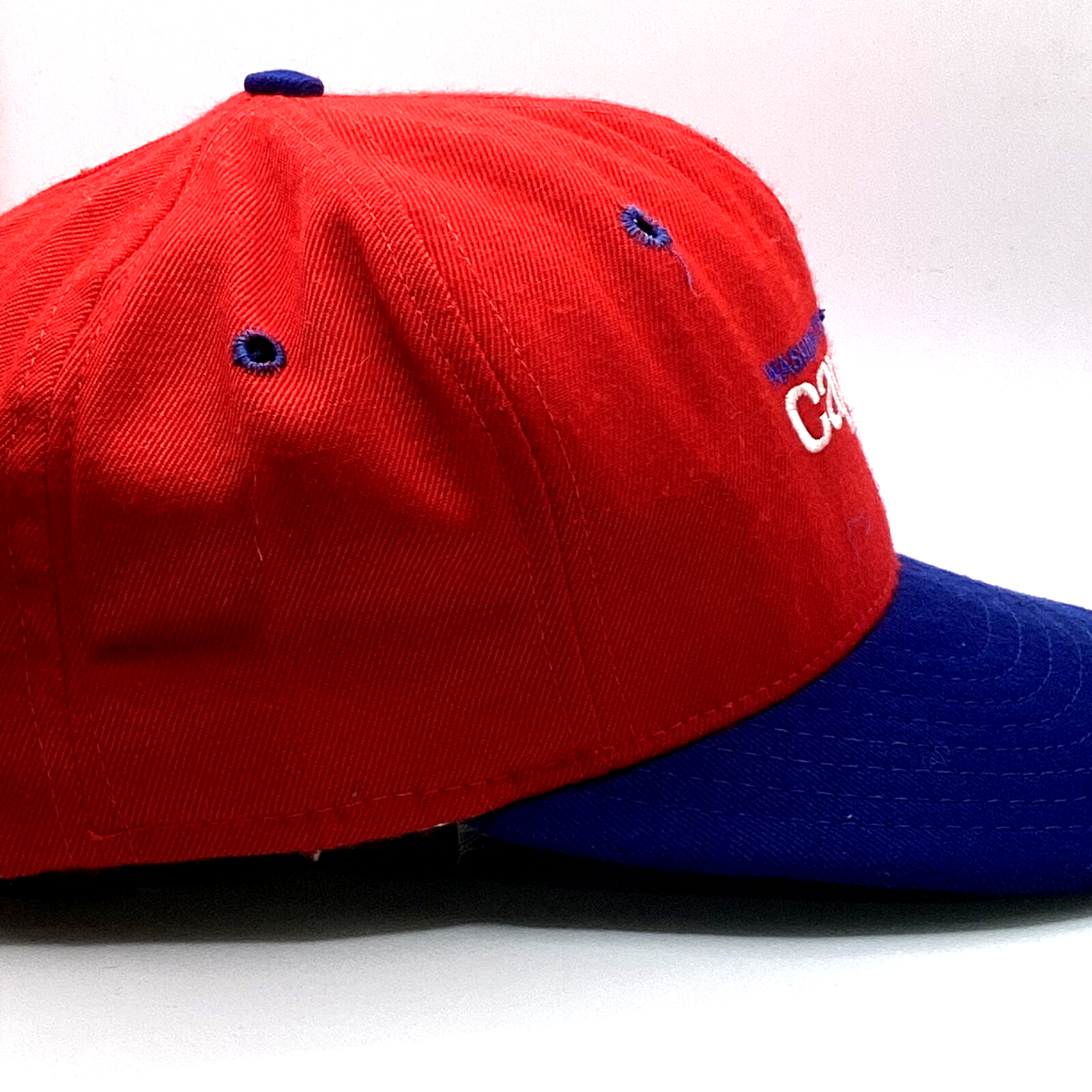 Vintage Washington Capitals SnapBack Hat Cap Adjustable Nhl Made In Usa