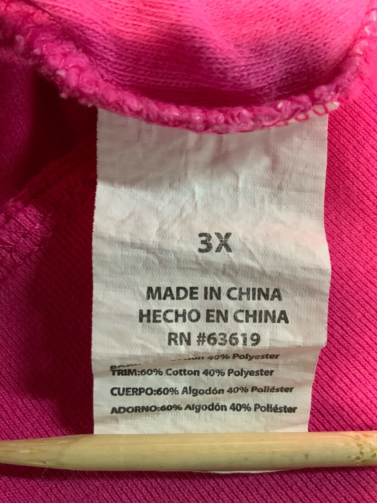 Bebe Terry Cloth Women's Sweatshirt Hoodie 2XL Pink Full Zip