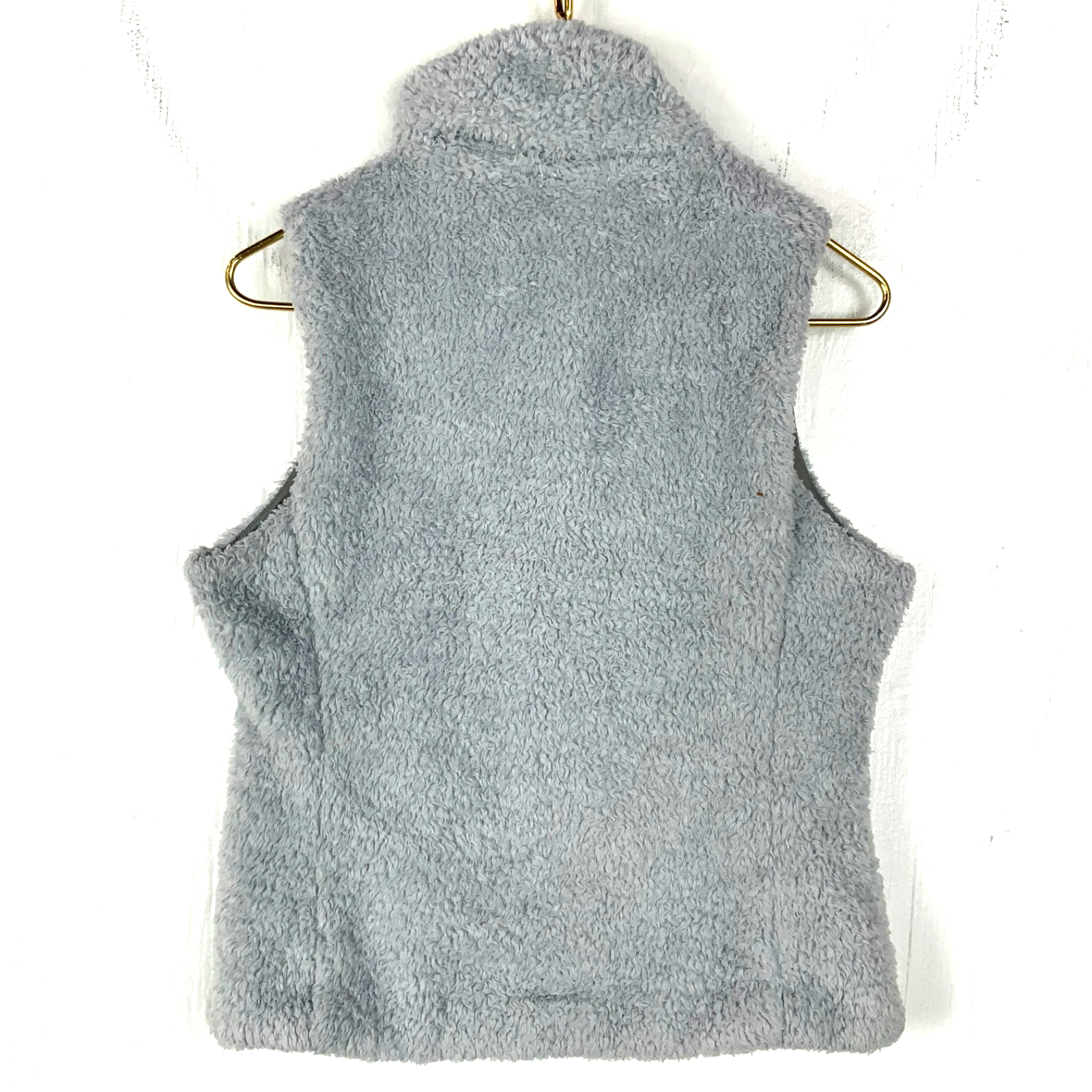 Patagonia Women's Los Gatos Vest Fleece Sweater Medium Blue Full Zip