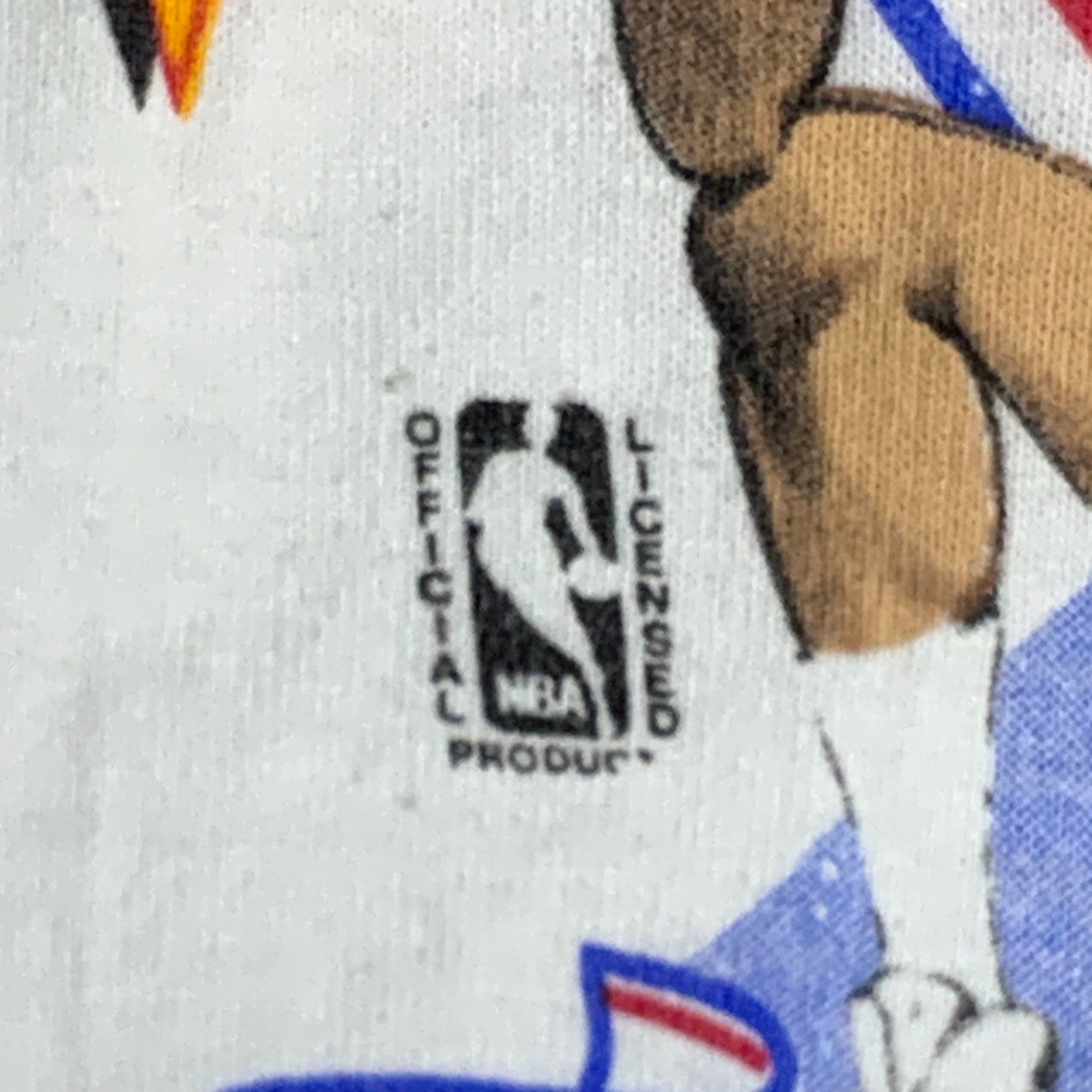 Vintage Detroit Pistons Caricature T-shirt Medium BadBoys Nba 1989 Champs 80s