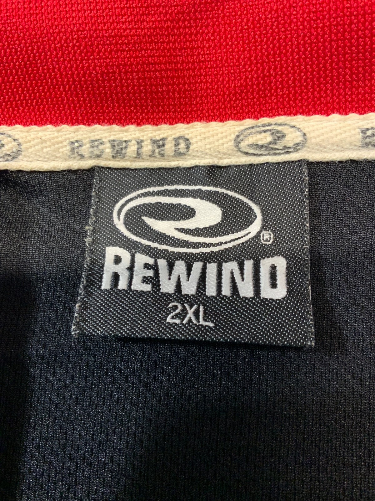 Vintage Chicago Bulls Jersey 2XL Rewind Black 1/4 Zip Nba