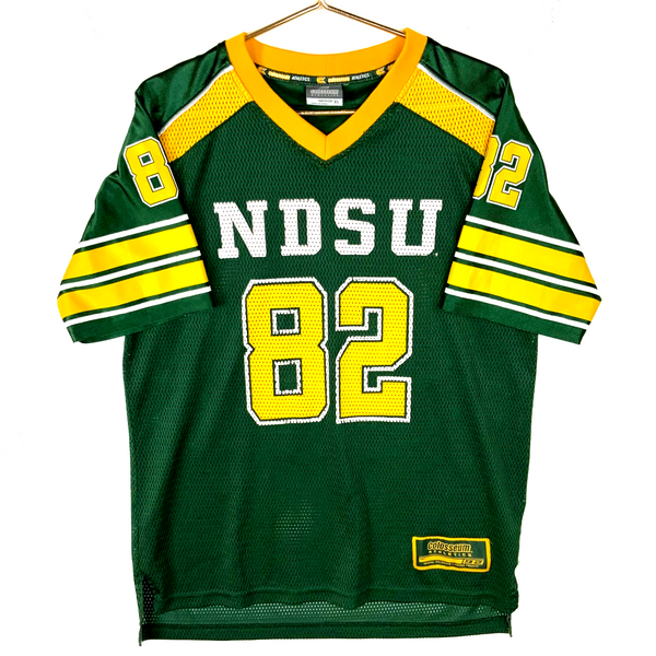 Vintage North Dakota State University Bison Jersey Youth XL Green Ncaa