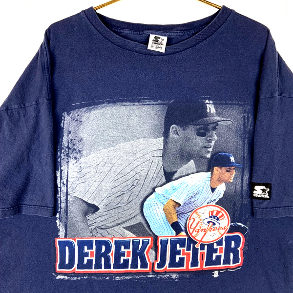Vintage New York Yankees Starter T-shirt XL Made Usa Mlb 1997 Derek Jeter 90s
