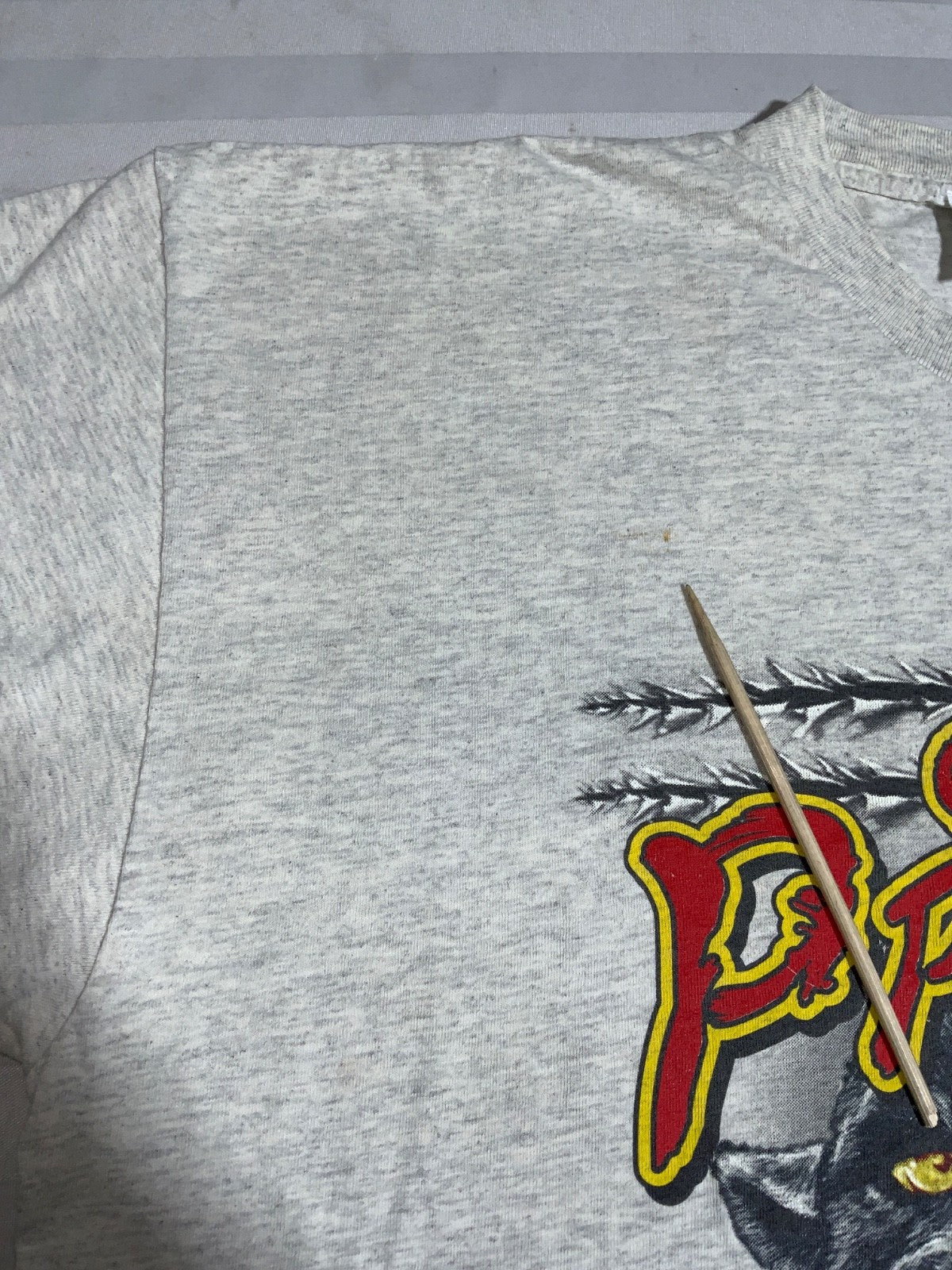 Vintage Nascar Chase T-Shirt 2XL Gray Made Usa Dale Earnhardt On The Prowl 90s