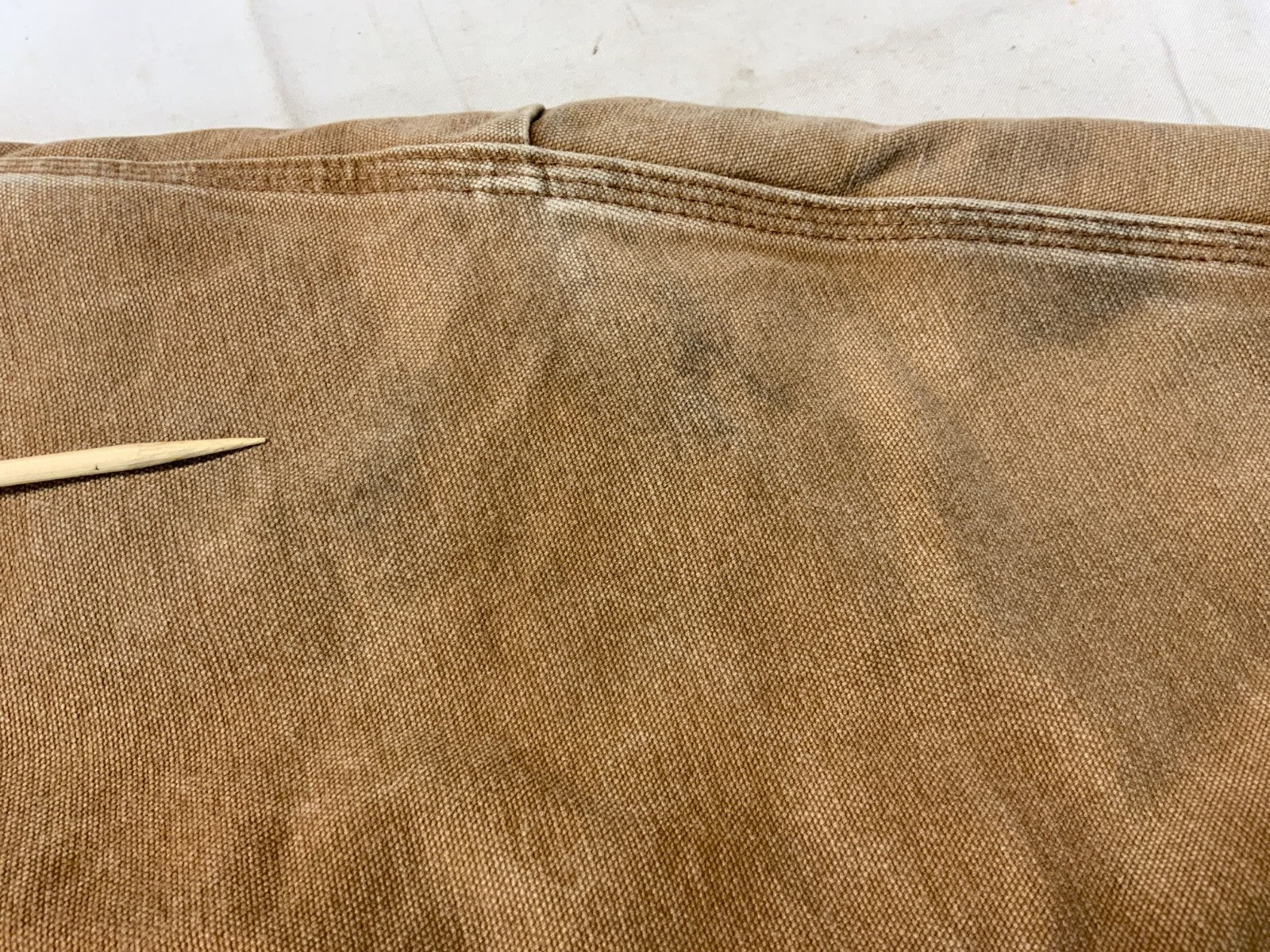 Carhartt Sierra Jacket 2XL Tall Brown Sherpa Lined Full Zip Canvas Workwear J141