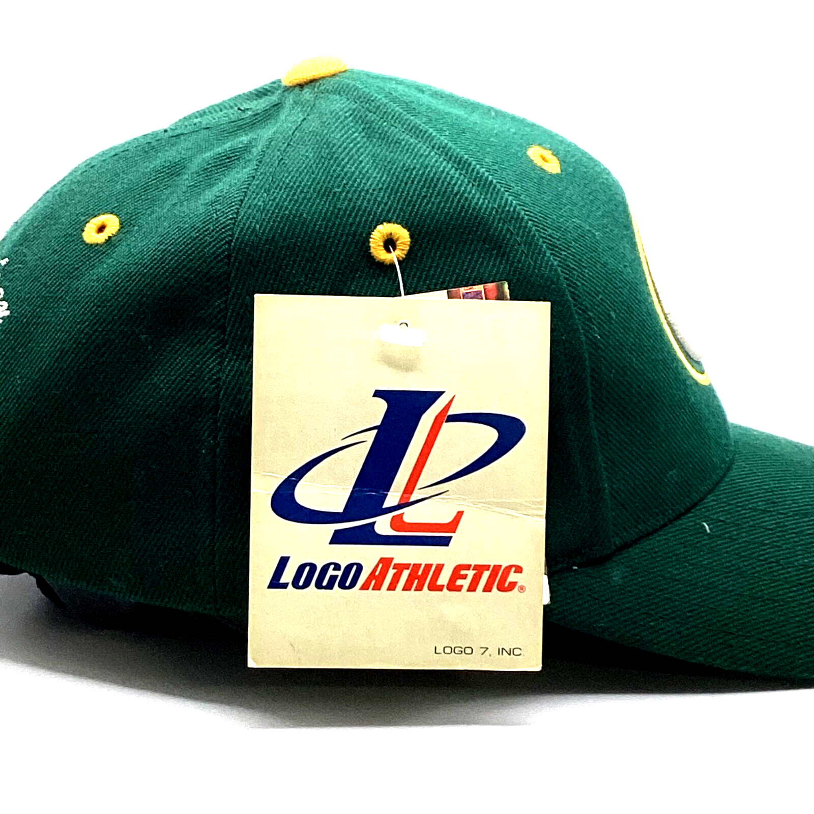 Vintage Green Bay Packers Logo Athletic SnapBack Hat Cap Adjustable Nfl
