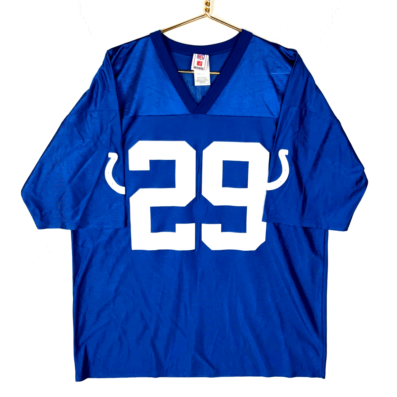 Indianapolis Colts Jersey XL Joseph Addai Blue Nfl