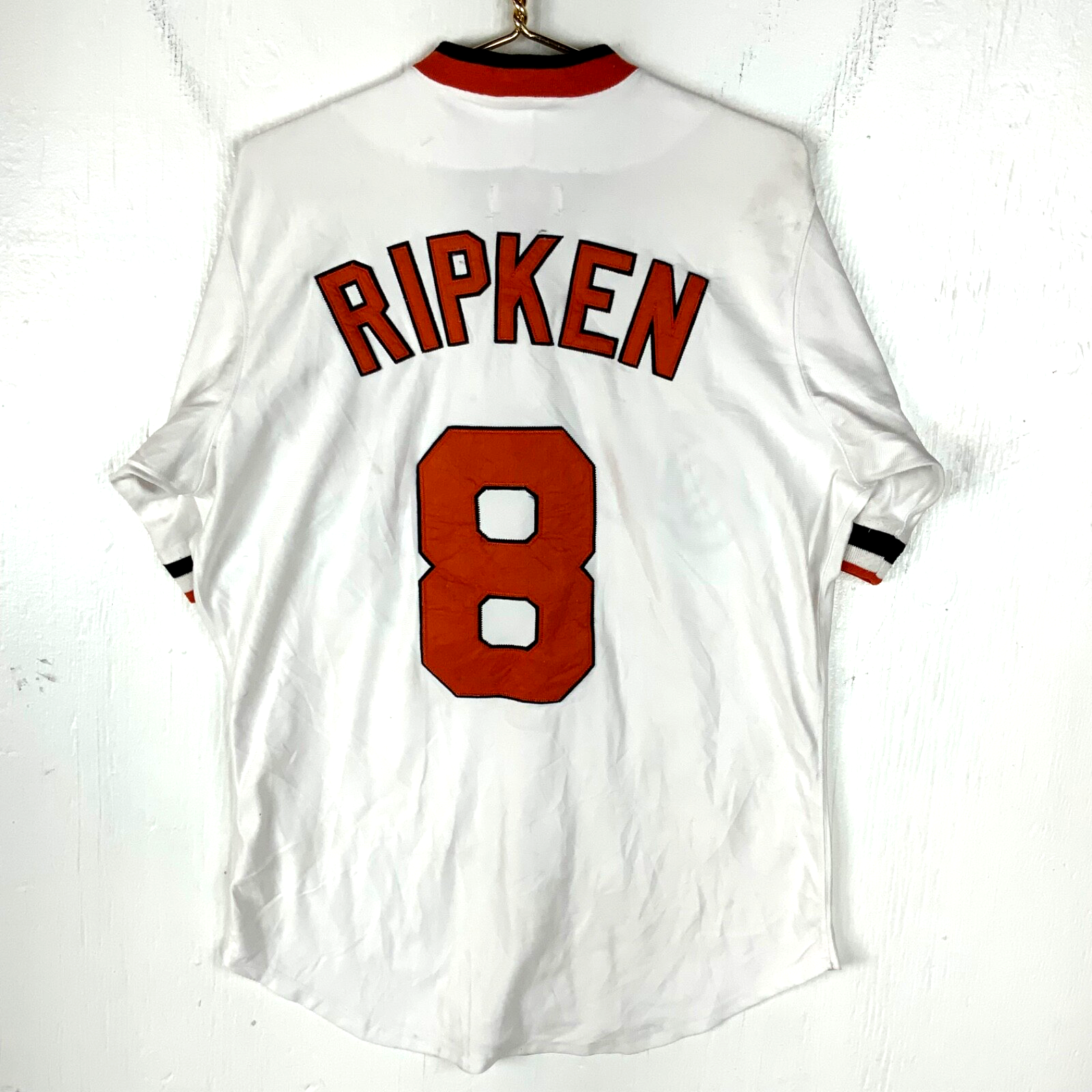 Baltimore Orioles Mitchell & Ness Jersey Large Cal Ripken Mlb Cooperstown 1984