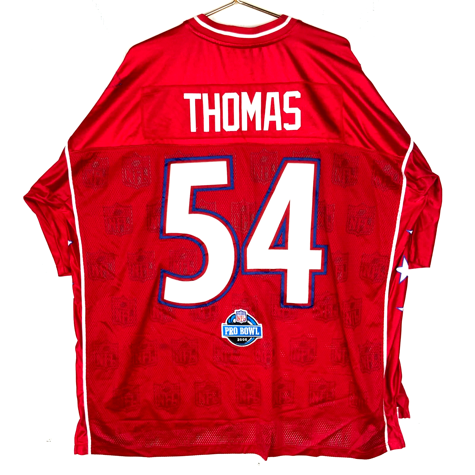 Vintage Miami Dolphins Pro Bowl Jersey 3XL Reebok Zach Thomas Red Nfl