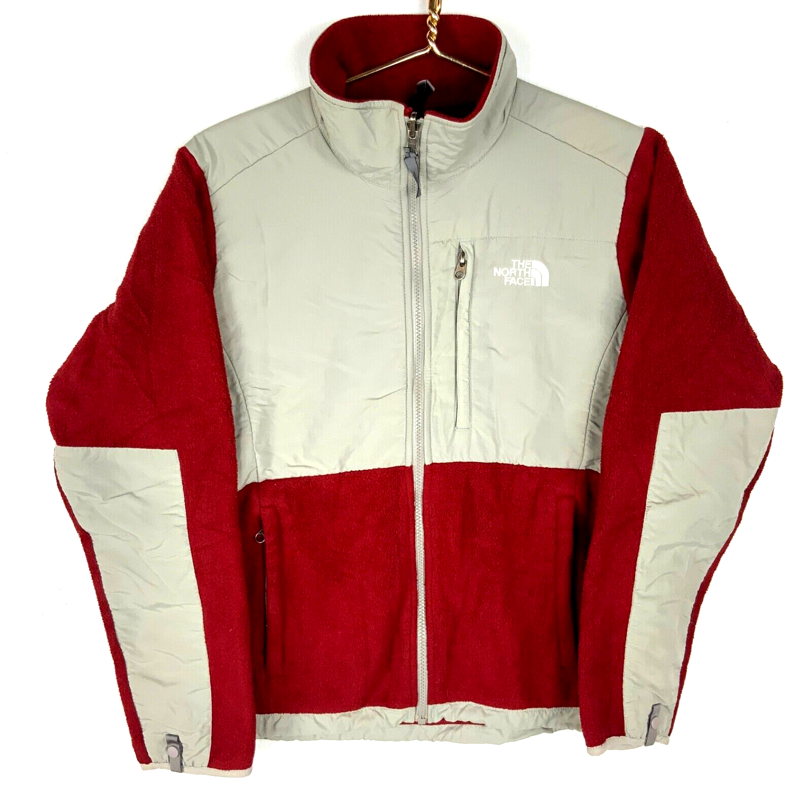 The North Face Denali Fleece Sweater Jacket Women’s Medium Red Full Zip