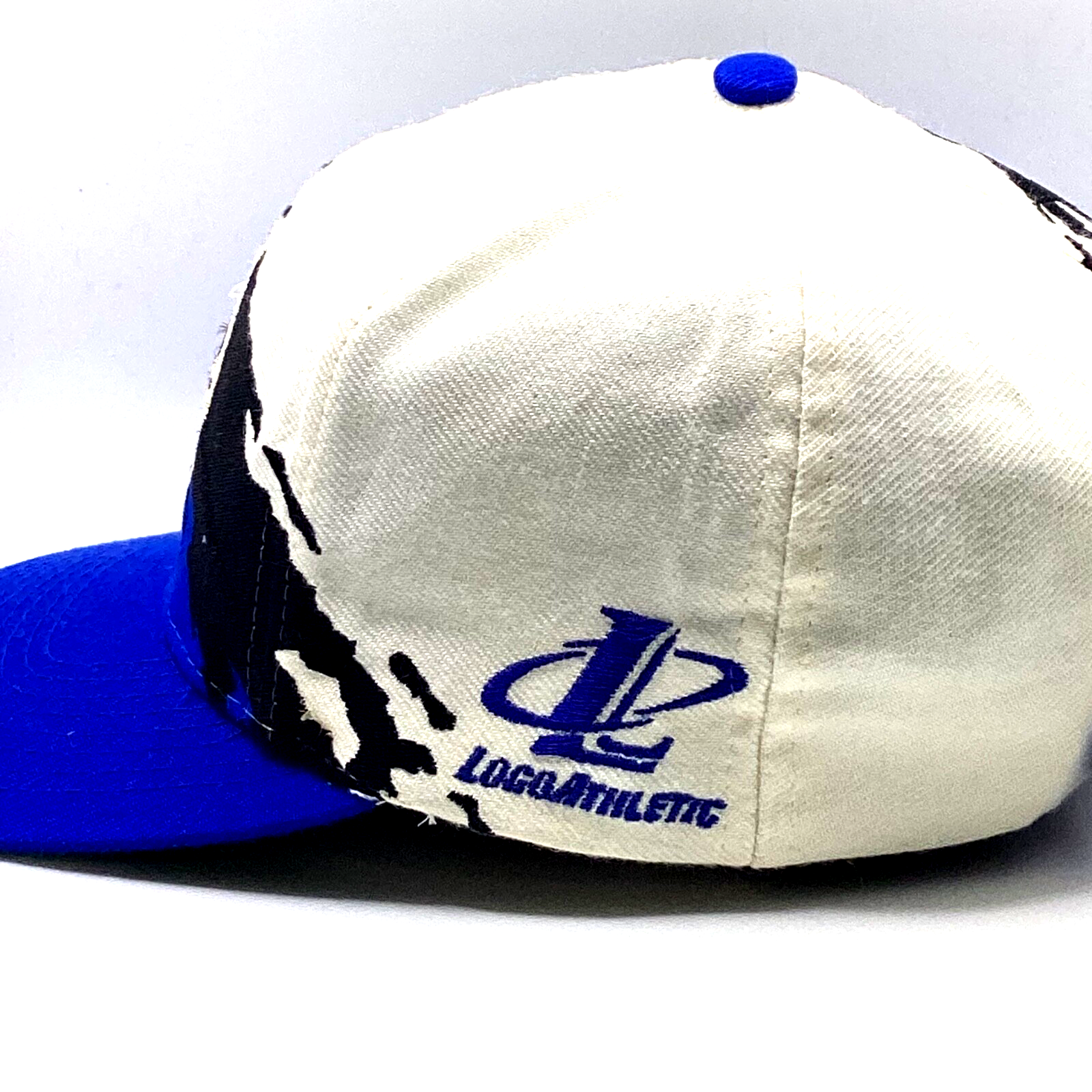 Vintage Indianapolis Colts Logo Athletic Splash Snapback Hat Cap Adjustable Nfl