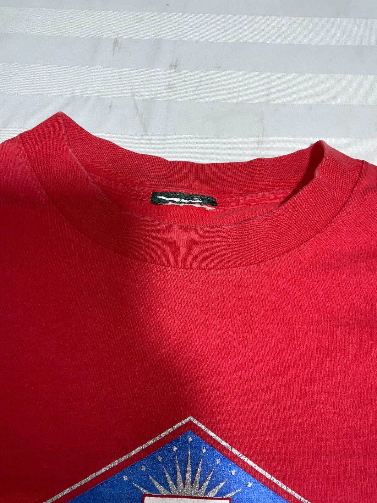Vintage Los Angeles Clippers T-shirt XL Red Single Stitch Nba Basketball 90s