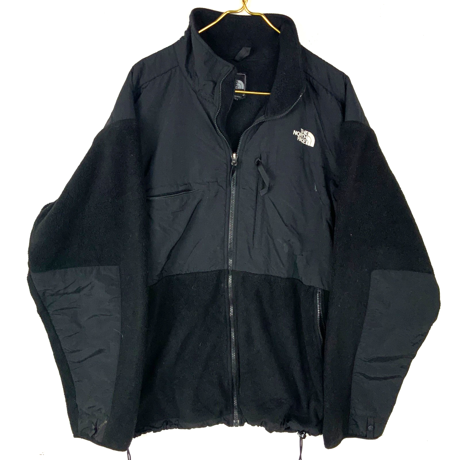 The North Face Denali Fleece Sweater Jacket Size 2XL Black Full Zip Polartec
