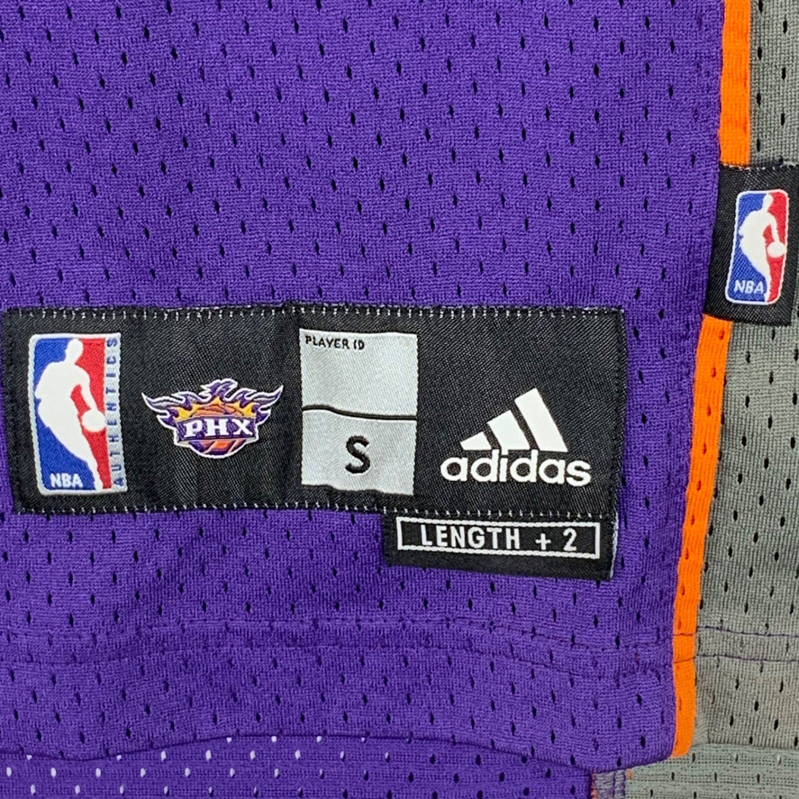 Phoenix Suns Adidas Jersey Size Small Purple Nba Authentics Steve Nash
