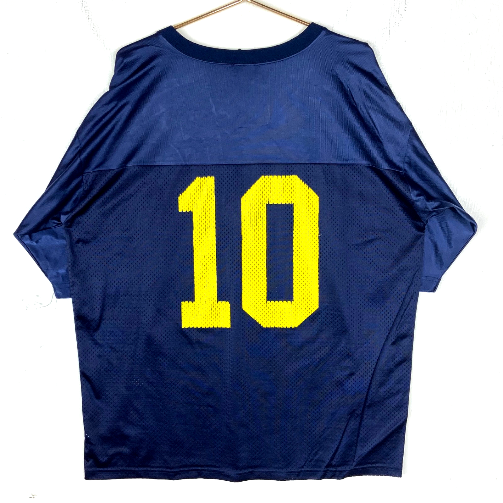 Vintage Michigan Wolverines Jersey XL Nike Tom Brady Blue Ncaa
