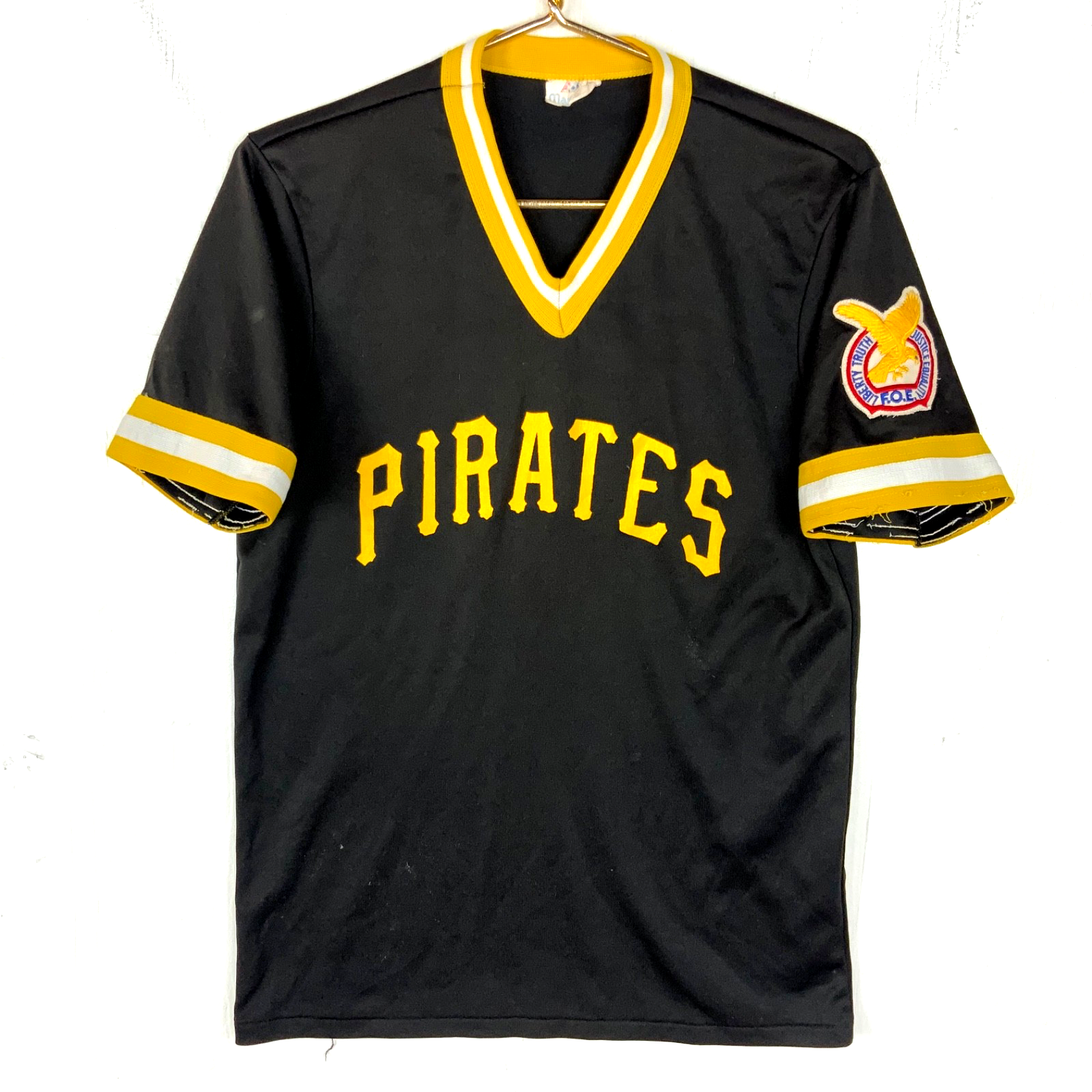 Vintage Pittsburgh Pirates Jersey Medium Majestic Black Bill Mazeroski Mlb
