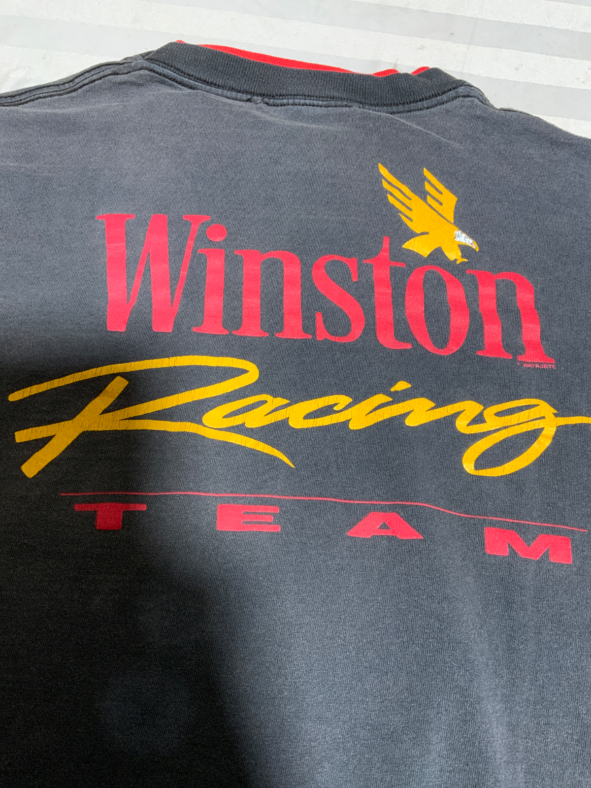 Vintage Winston Racing Team T-shirt Large Single Stitch 1992 Made In Usa