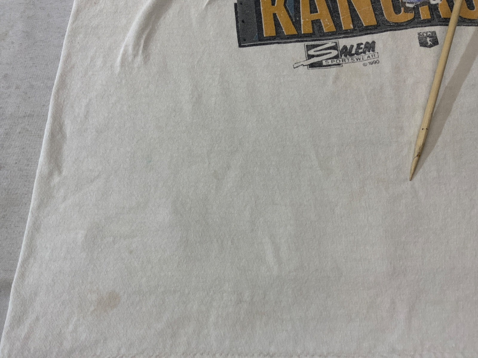 Vintage Bo Jackson Kansans City Royals T-shirt Large 1990 Mlb Single Stitch