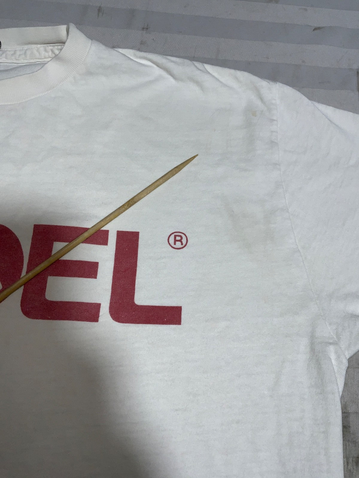 Vintage Tridel Roots T-Shirt Large White Made In Canada Single Stitch 90s