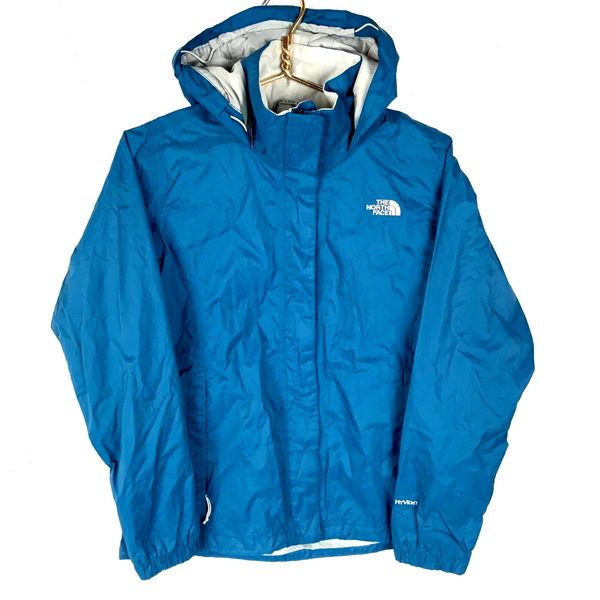 The North Face Women's Hyvent Jacket Medium Blue Full Zip