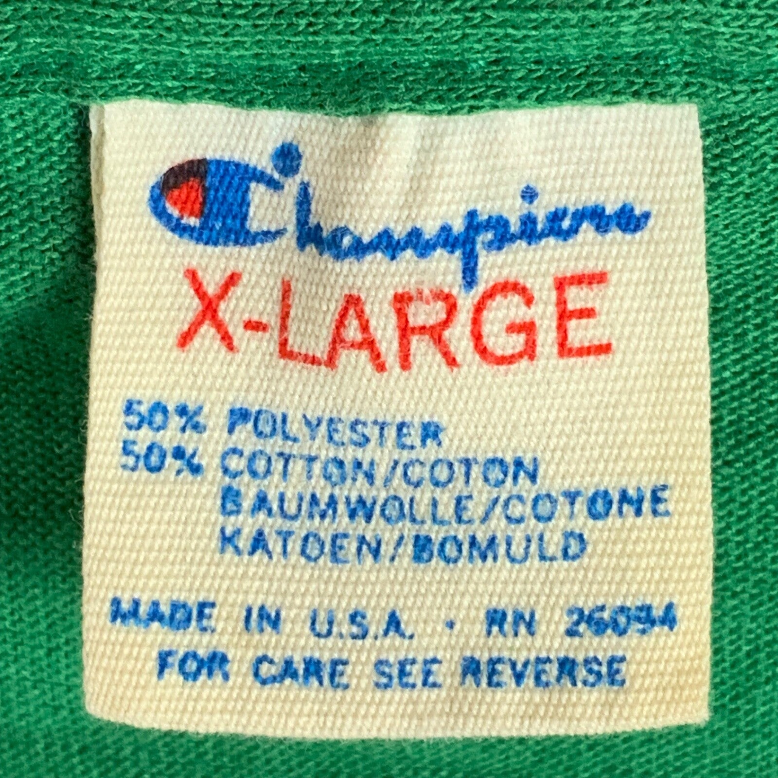 Vintage Boston Celtics Champion T-shirt XL Green Made Usa Single Stitch Nba 80s